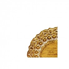 Rodales Metalizados Oro Celulosa Y Aluminio 14 cm diámetro (Caja 100 Uds) García de Pou - La Casa de Vesta