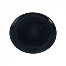 Plato Oval Combinado Rocca Gris 30x27 cm (Caja 6 Uds)