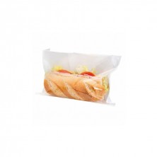 Bolsas Con Ventana Grande Blanca 28 x 22 / 20 cm (Pack 500 Uds)