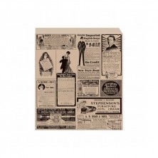 Bolsas Big Burger Times Kraft 23 x 25,5 cm (Pack 500 Uds)