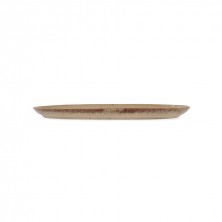 Fuente Oval Ikonic Marrón 36 x 16 cm.