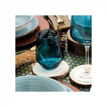 Vaso Vita Turquesa 40 cl. (Caja 6 Uds.)