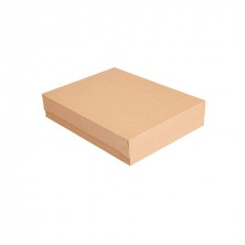 Bandeja Con Tapa Natural 40,5 x 30,5 x 6 cm. (Pack 50 Uds.) García de Pou - La Casa de Vesta