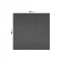 Mantel Plegado Z Negro 100 x 100 cm. (Pack 20 Uds.) García de Pou - La Casa de Vesta