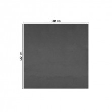 Mantel Plegado Z Negro 120 x 120 cm. (Pack 20 Uds.) García de Pou - La Casa de Vesta