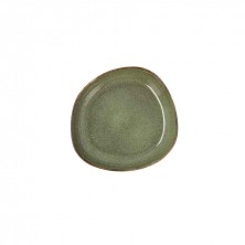 Plato Hondo Ikonic Verde 20,2 x 19,7 cm. BIDASOA - La Casa de Vesta