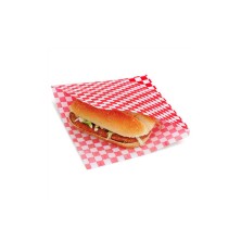 Bolsas Burger / Pizza Fitipaldi Rojo 17 x 18 cm (Pack 500 Uds) García de Pou - La Casa de Vesta