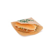 Bolsas Burger / Pizza Feel Green 17 x 18 cm (Pack 500 Uds) García de Pou - La Casa de Vesta