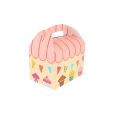 Caja Menú Infantil Party 17 x 16 x 10 cm. (Pack 50 Uds.) García de Pou - La Casa de Vesta