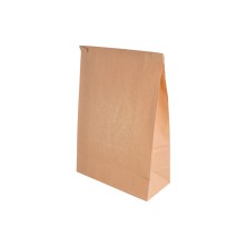 Bolsas Autocierre Kraft Con Ventana 15,5 + 7 x 24,2 cm. (Pack 50 Uds.) García de Pou - La Casa de Vesta