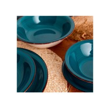 Vajilla Vita Zafiro 18 Piezas. QUID - La Casa de Vesta