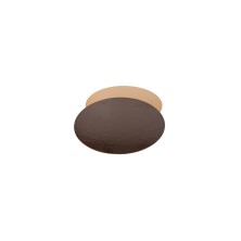 Discos Metalizados Redondos 2 Caras Chocolate Y Praliné 24 cm (Pack 100 Uds.) García de Pou - La Casa de Vesta