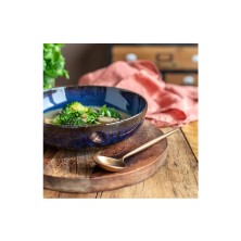 Cuenco Redondo Cosmos Blue 21 cm. (Caja 6 Uds.) Lubiana - La Casa de Vesta