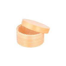 Mini Caja Redonda Con Tapa y Cápsula 8 x 4 cm (Pack 10 Uds.) García de Pou - La Casa de Vesta